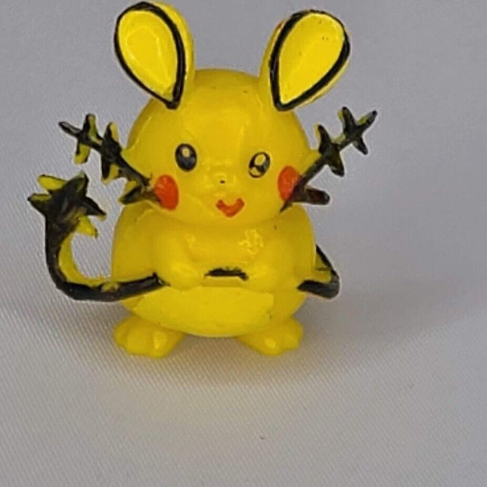 Pokemon 2000s Mini Vinyl RL Gumball Toy Miniature Size Dedenne Action Figure - Picture 2 of 8